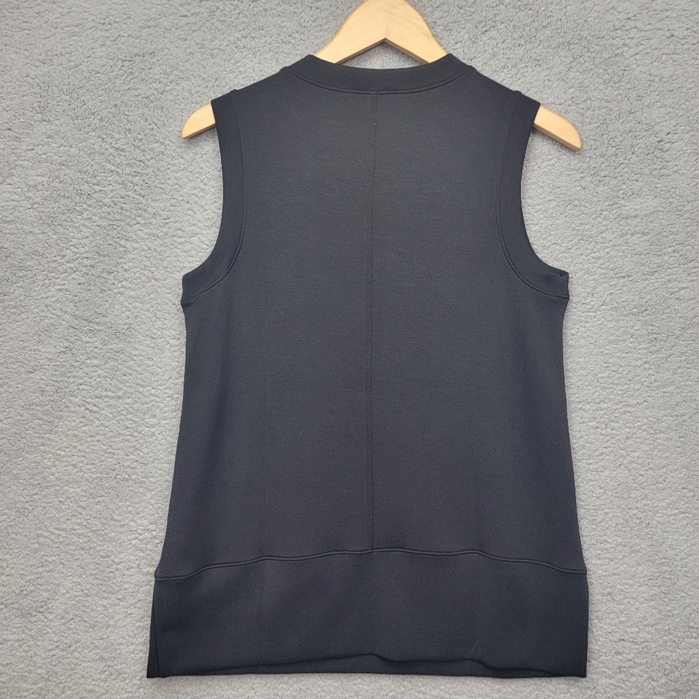 Spanx Air Essentials Tunic Tank Top Blouse  Very Black Women's Size M. Pre-owned - Picture 6 of 11